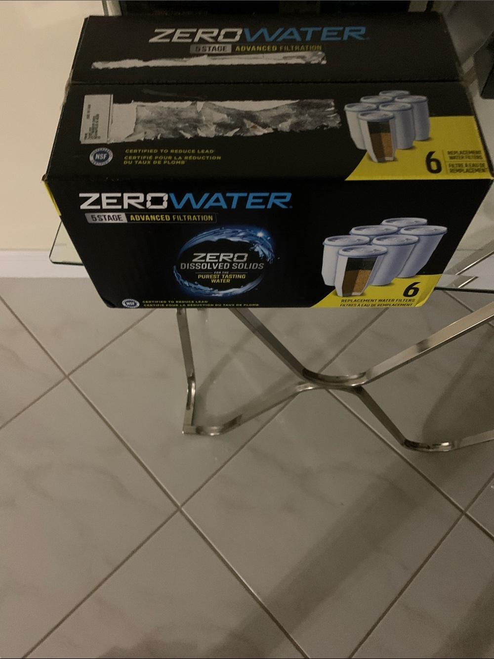 6-Pack Replacement Water Filters - White - Picture 2 of 6